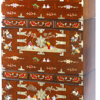 그림 삼층장 (분리형)