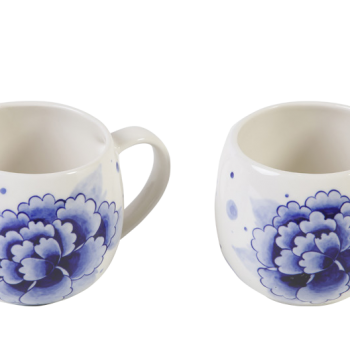 모란문청화 머그컵(각)