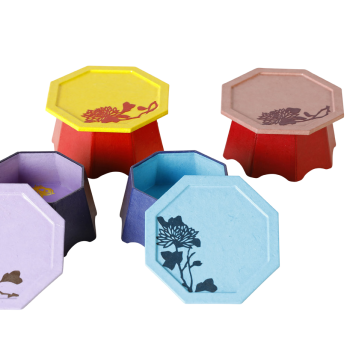 8각 미니찻상보석함