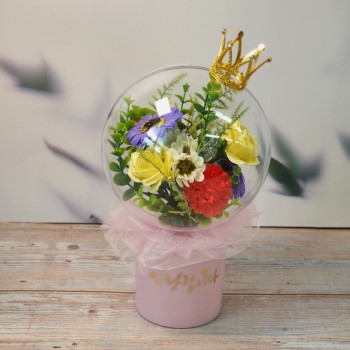 아크릴 버블플라워 꽃다발 만들기 DIY 키트