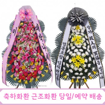 결혼식 개업 축하화환 장례식 근조화환 서울경기 당일 예약 배달