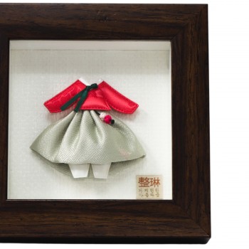 한복 미니어처 1벌