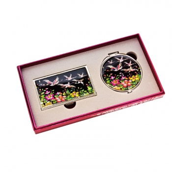 나전명함케이스+나전손거울